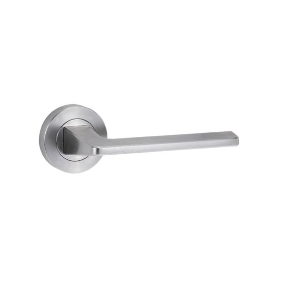 Lockwood 1360 Series 59 Lever on Round Rose Full Set Polished Brass 1360/1361/59PB - primehardware