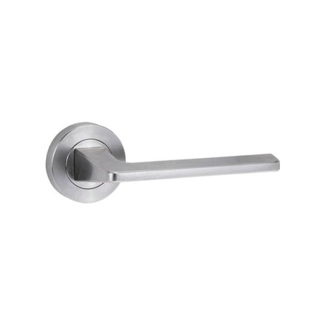 Lockwood 1360 Series 59 Lever on Round Rose Full Set Polished Brass 1360/1361/59PB - primehardware