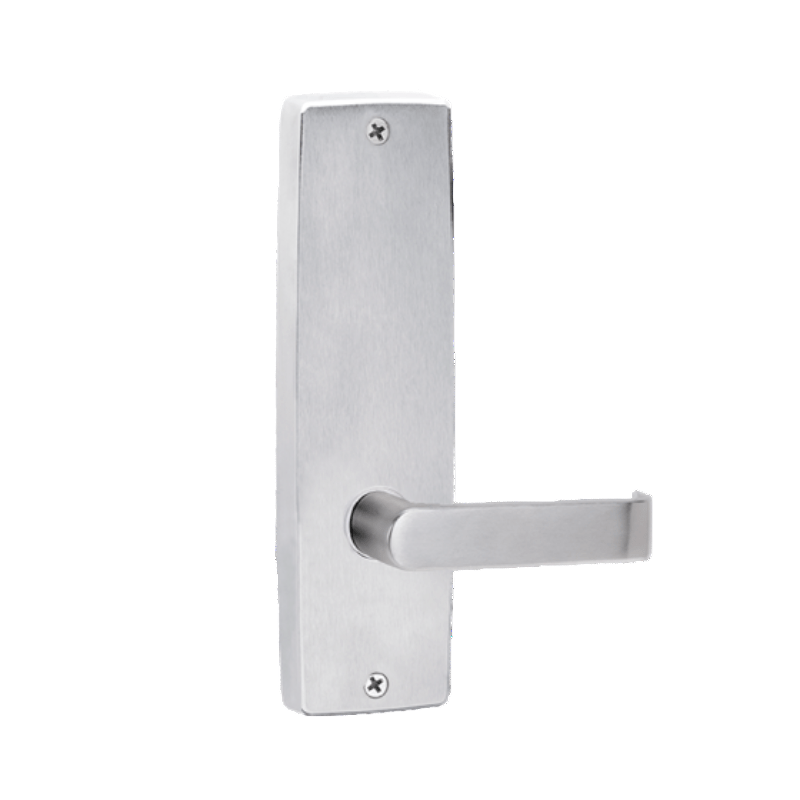 Lockwood 1909 Square End Plate With Fixed 59 Lever Satin Chrome 1909/59SC - primehardware