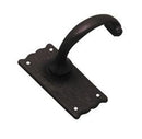Superior Brass Lever Latch Iron Matt Black 118x55mm ONLY LEVER SET - primehardware