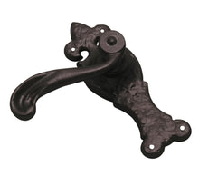 Superior Brass Lever Latch - Iron Matt Black 170x50mm (Pair)