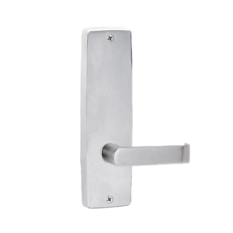 Lockwood 1909 Square End Plate With Fixed 59 Lever Satin Chrome 1909/59SC