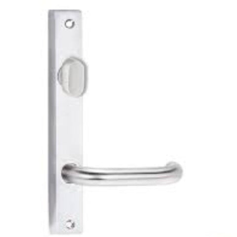 Lockwood 4704 Internal Square End Plate With Turnknob & 101 Lever Polyester Powdercoat 4704/101PC - primehardware