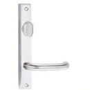Lockwood 4704 Internal Square End Plate With Turnknob & 101 Lever Polyester Powdercoat 4704/101PC - primehardware