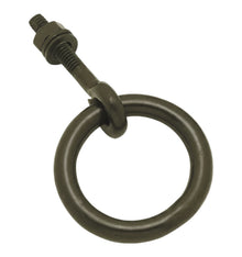 Superior Brass Ring Pull Iron Black Matt Black 55mm