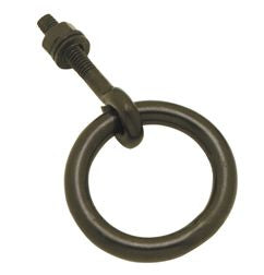 Superior Brass Ring Pull Iron Black 55mm