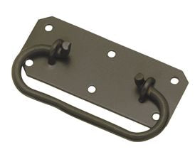 Superior Brass Trunk Handle Iron Black 125x80mm