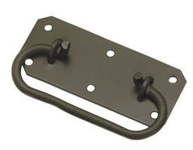 Superior Brass Trunk Handle Iron Black 150x70mm - primehardware