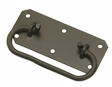 Superior Brass Trunk Handle Iron Black Matt Black 150x70mm