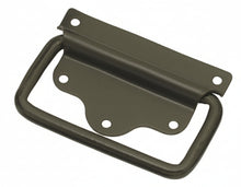 Superior Brass Trunk Handle Iron Black Matt Black 75x35mm