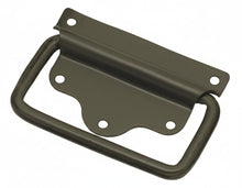 Superior Brass Trunk Handle Iron Black Matt Black 125x60mm