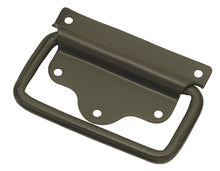 Superior Brass Trunk Handle Iron Black Matt Black 150x70mm