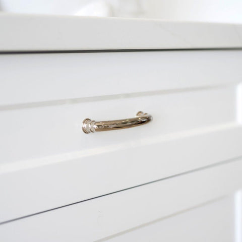 Castella Decade Ridged Cabinet Pull Handle - primehardware