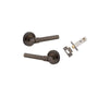 IVER Helsinki Door Lever Handle On Round Rose - primehardware