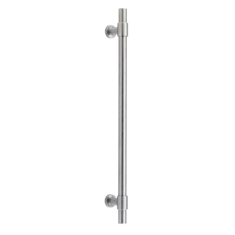 IVER Helsinki Door Pull Handle | 450mm Single Pull Handle - Brushed Chrome