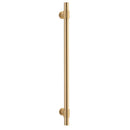 IVER Helsinki Door Pull Handle | 450mm Single Pull Handle - Brushed Brass