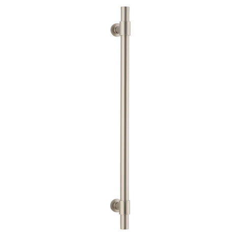 IVER Helsinki Door Pull Handle | 450mm Single Pull Handle - Satin Nickel
