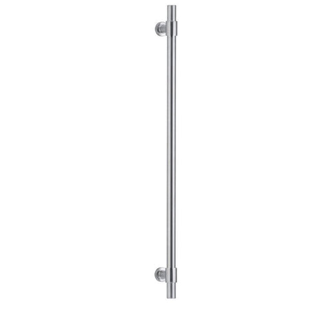 IVER Helsinki Door Pull Handle | 600mm Single Pull Handle - Brushed Chrome