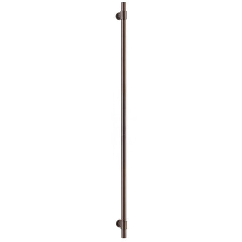 IVER Helsinki Door Pull Handle | 900mm Single Pull Handle - Signature Brass