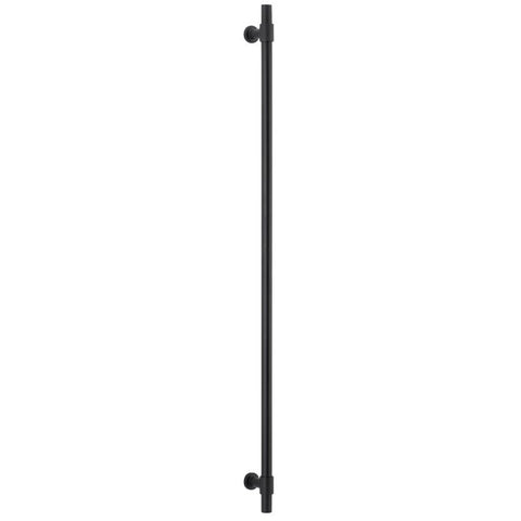 IVER Helsinki Door Pull Handle | 900mm Single Pull Handle - Matt Black