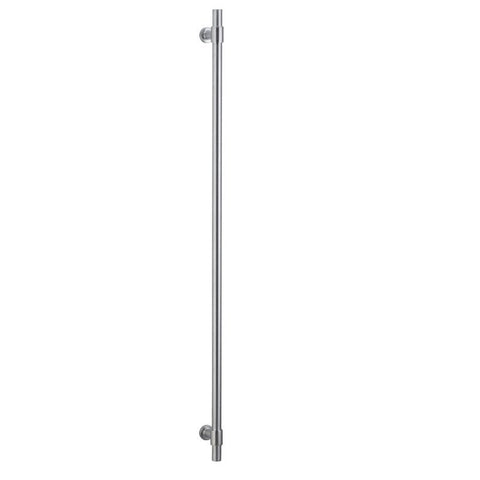 IVER Helsinki Door Pull Handle | 900mm Single Pull Handle - Brushed Chrome