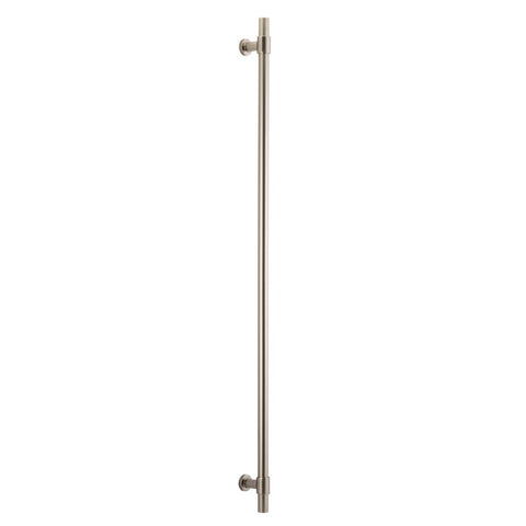 IVER Helsinki Door Pull Handle | 900mm Single Pull Handle - Satin Nickel