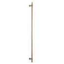 IVER Helsinki Door Pull Handle | 900mm Single Pull Handle - Satin Nickel