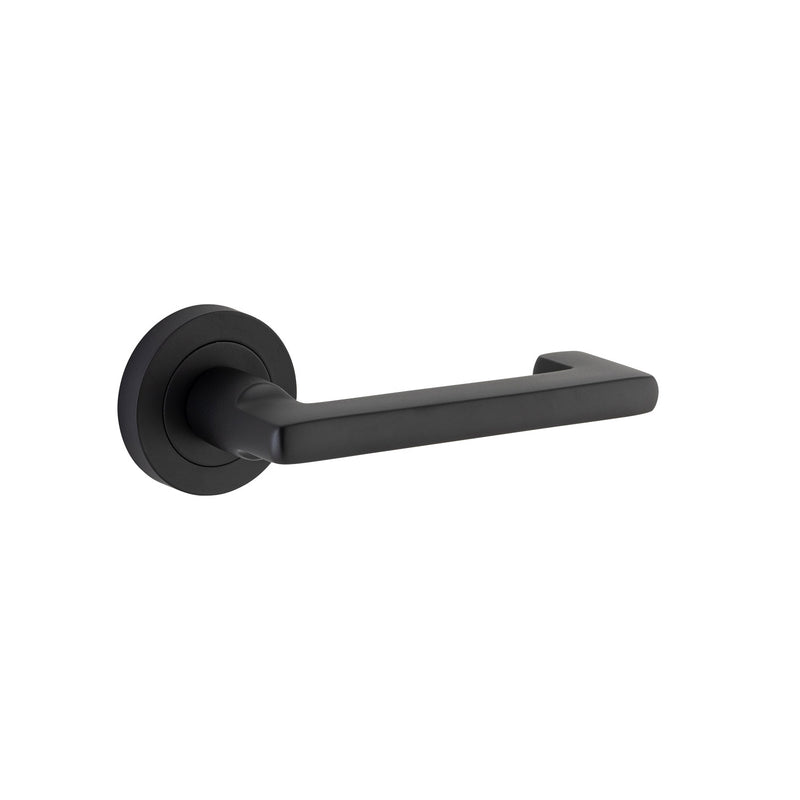 IVER BALTIMORE RETURN DOOR LEVER HANDLE ON ROUND ROSE & SQUARE ROSE - CUSTOMISE TO YOUR NEEDS