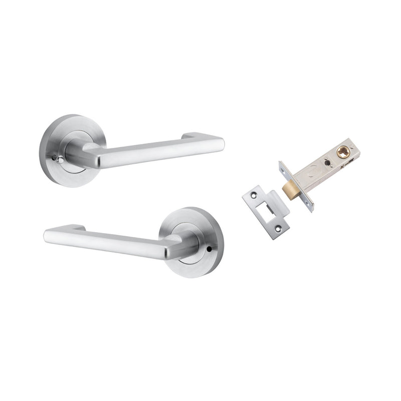 IVER BALTIMORE RETURN DOOR LEVER HANDLE ON ROUND ROSE & SQUARE ROSE - CUSTOMISE TO YOUR NEEDS