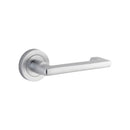 Iver Baltimore Return Door Lever Handle On Round Rose & Square Rose - primehardware