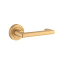 Iver Baltimore Return Door Lever Handle On Round Rose & Square Rose - primehardware