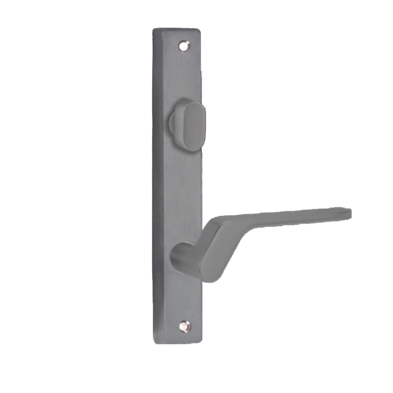 Lockwood 4704 Square End Plate With Turn & 41 Lever Left Hand Polyester Powdercoat 4704/41LPC - primehardware