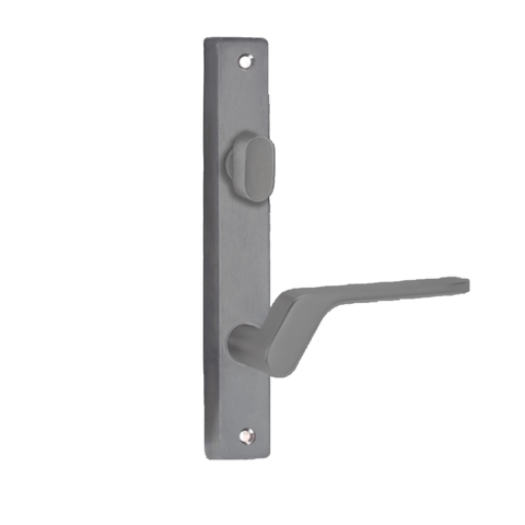 Lockwood 4704 Square End Plate With Turn & 41 Lever Left Hand Polyester Powdercoat 4704/41LPC - primehardware