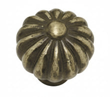 Superior Brass Knobs Fluted Iron Matt Black 37mm (Pair)