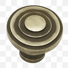Superior Brass Knobs Domed Iron Matt Black 26mm (Pair)