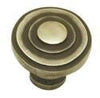Superior Brass Knobs Domed Iron Per 2 Matt Black 36mm - primehardware