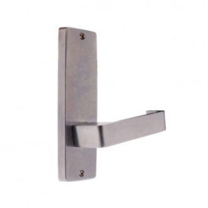 Lockwood 1909 Square End Plate With Fixed 90 Lever Polished Brass 1909/90PB