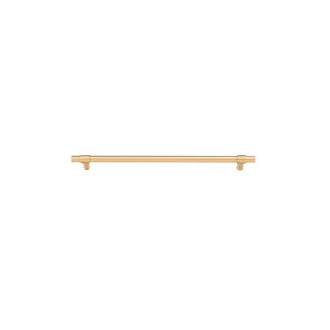 IVER Helsinki Cabinet Pull T Handle | 256mm - Brushed Brass