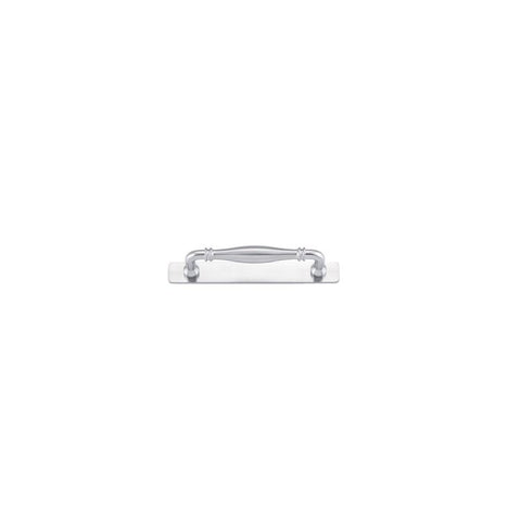 IVER Sarlat Cabinet Pull Handle | 128mm - Brushed Chrome