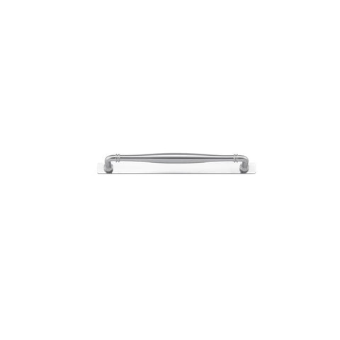 IVER Sarlat Cabinet Pull Handle | 256mm - Brushed Chrome