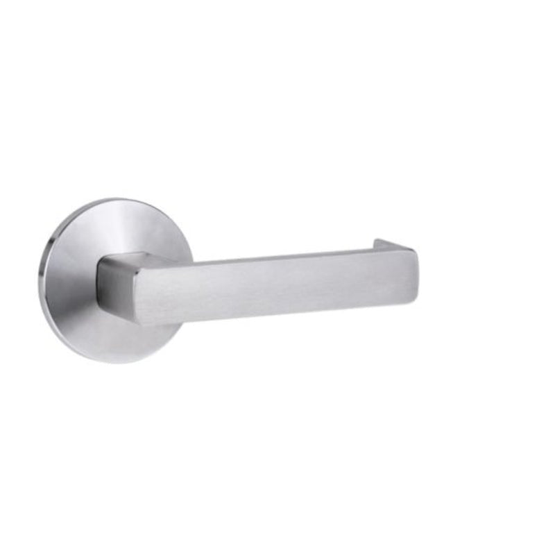 Lockwood 1360 Series 76 Lever on Round Rose Full Set Polyester Powdercoat 1360/1361/76PC