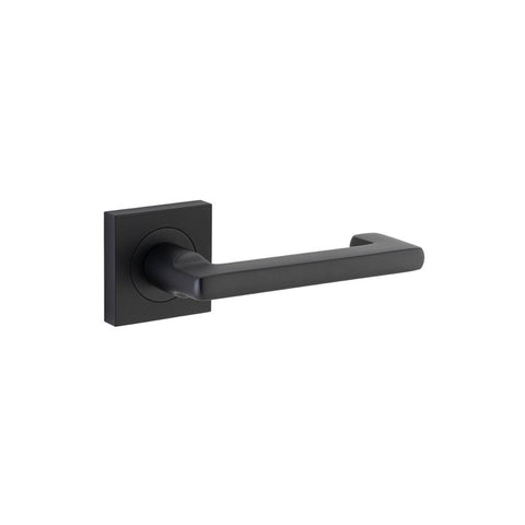 Iver Baltimore Return Door Lever Handle On Round Rose & Square Rose - primehardware