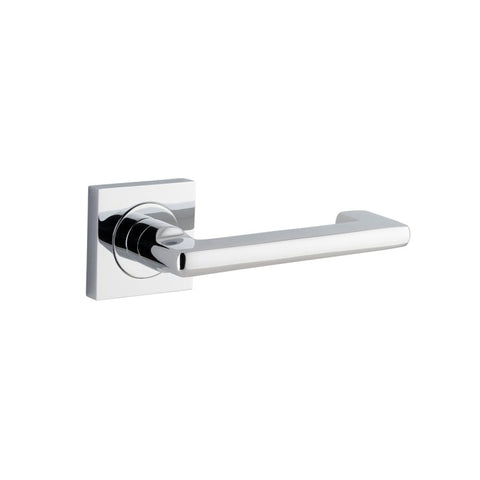 Iver Baltimore Return Door Lever Handle On Round Rose & Square Rose - primehardware