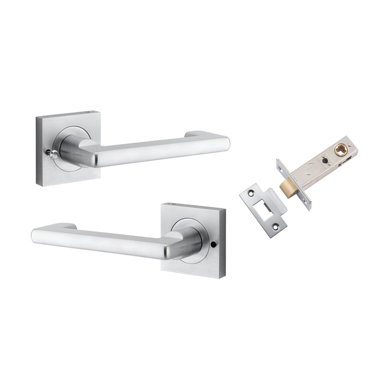 IVER BALTIMORE RETURN DOOR LEVER HANDLE ON ROUND ROSE & SQUARE ROSE - CUSTOMISE TO YOUR NEEDS