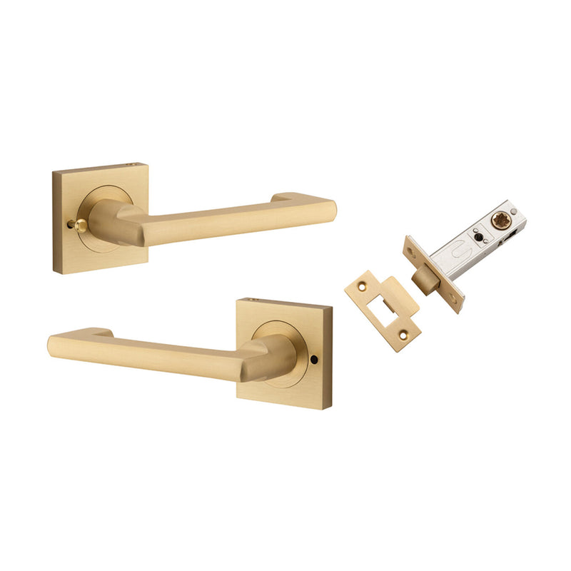 IVER BALTIMORE RETURN DOOR LEVER HANDLE ON ROUND ROSE & SQUARE ROSE - CUSTOMISE TO YOUR NEEDS