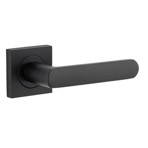 Iver Osaka Door Lever Handle On Square Rose - primehardware