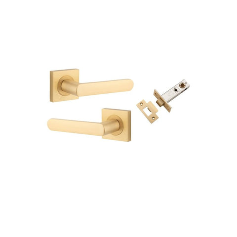 Iver Osaka Door Lever Handle On Square Rose - primehardware