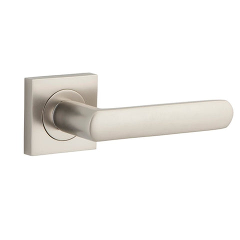 Iver Osaka Door Lever Handle On Square Rose - primehardware