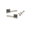 Iver Copenhagen Door Lever Handle On Square Rose - primehardware