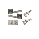 Iver Copenhagen Door Lever Handle On Square Rose - primehardware